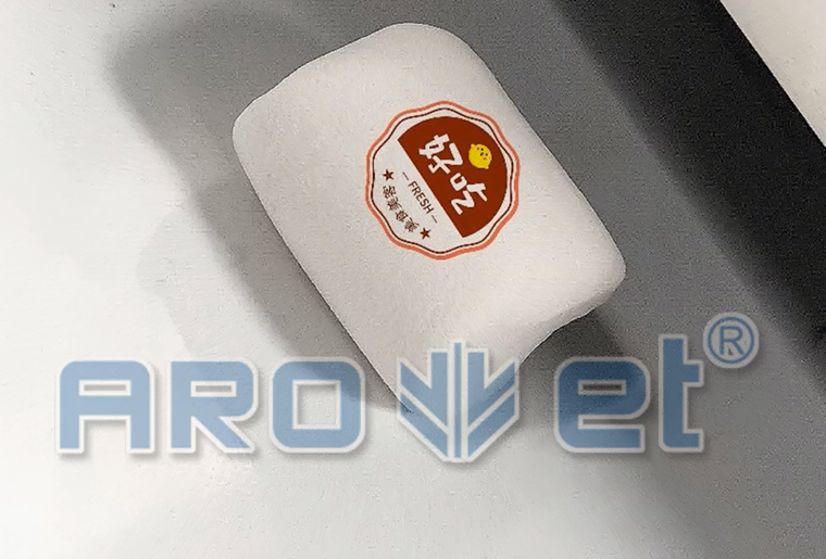 凯时S-2彩色喷墨装备在棉花糖上喷印个性图案